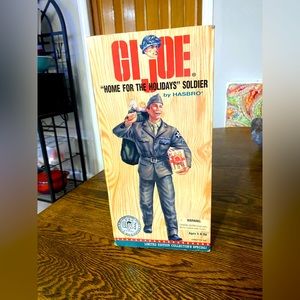 Vintage GI JOE home for the holidays soldier . never opened